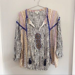 Like New | Sundance Beaded Tunic Top